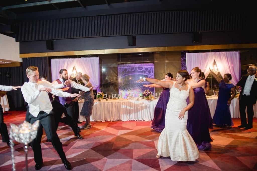 Brisbane wedding reception venue Cloudland - dance off