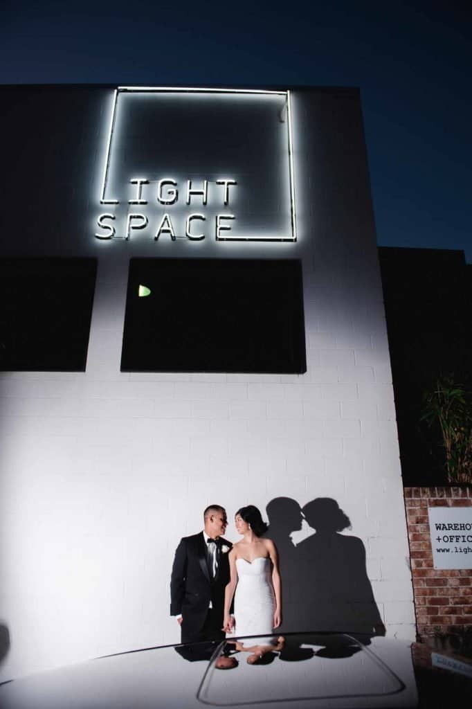 Brisbane Wedding Reception venue Lightspace - cute