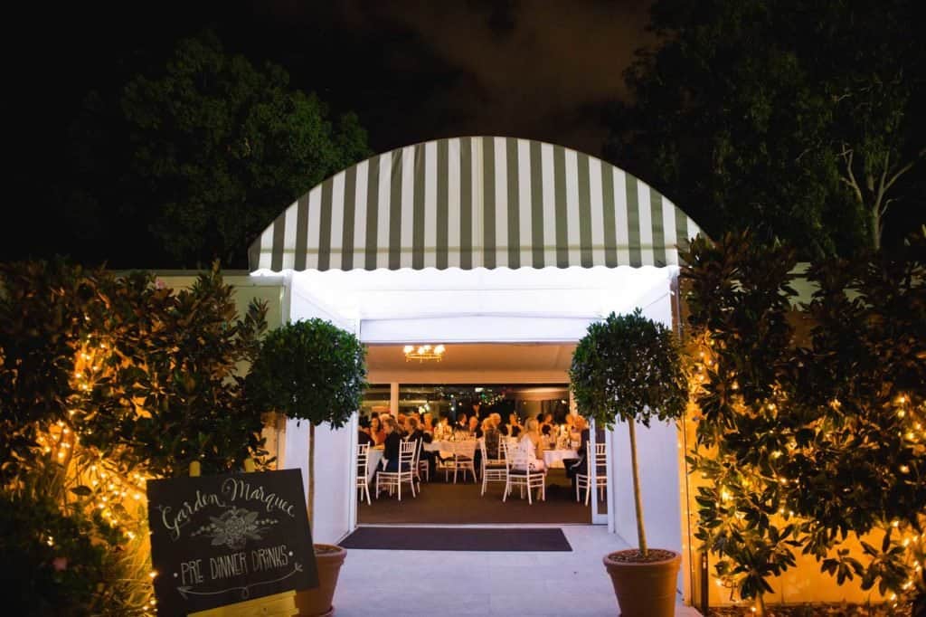 Brisbane Wedding Reception Venue - Victoria Park - Garden Marquee