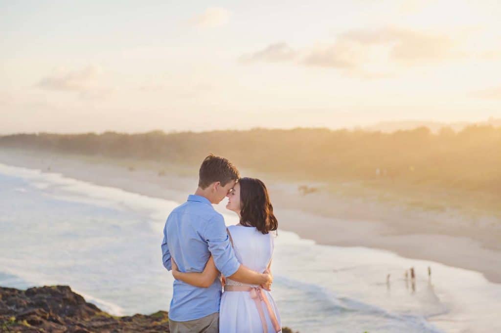 Beach Engagement photography session