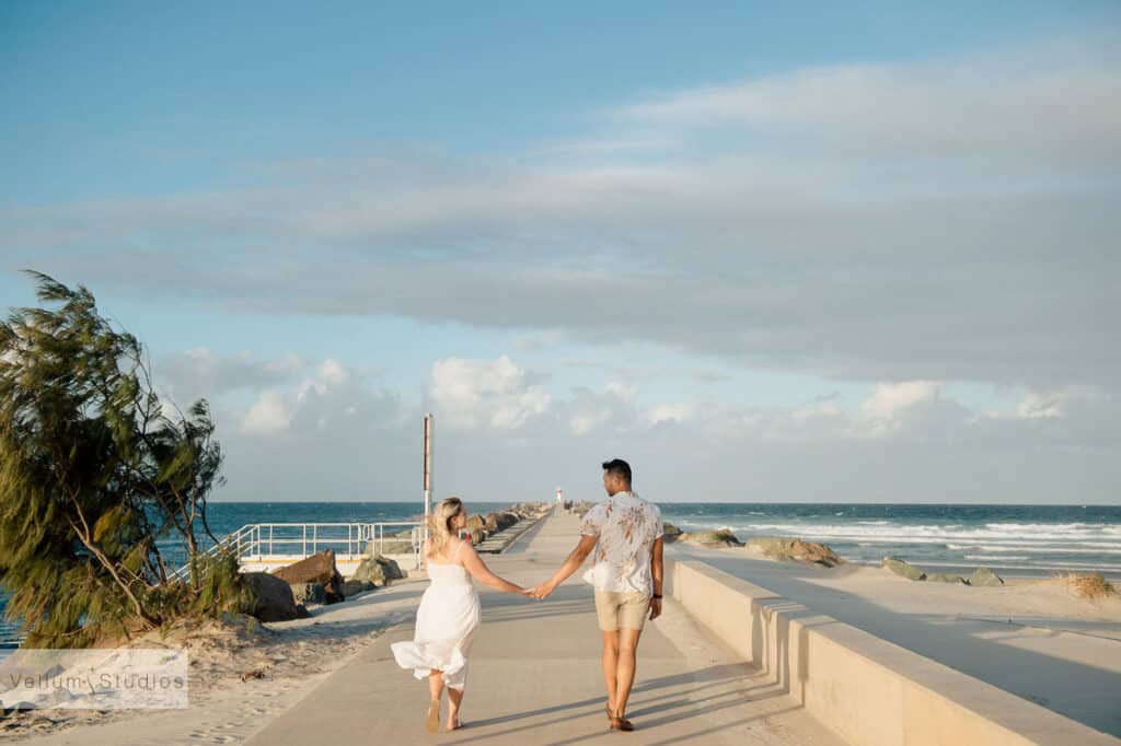 Gold Coast Engagement Photography beach