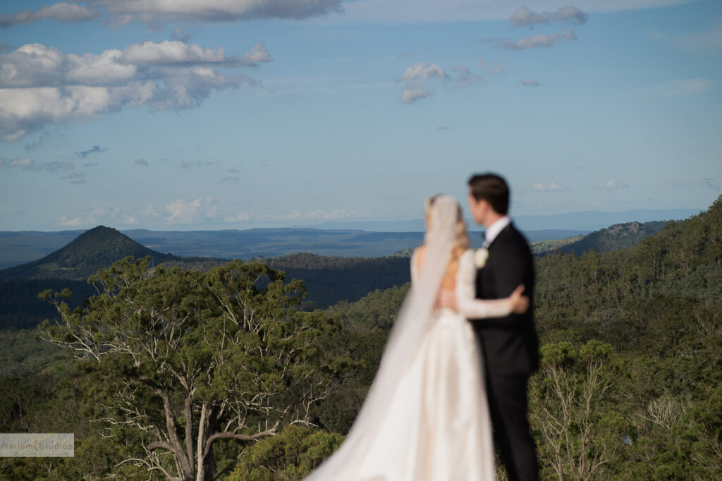 Preston Peak Wedding - Great views