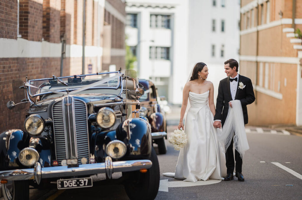 Brisbane Wedding Photographer - Classic Car