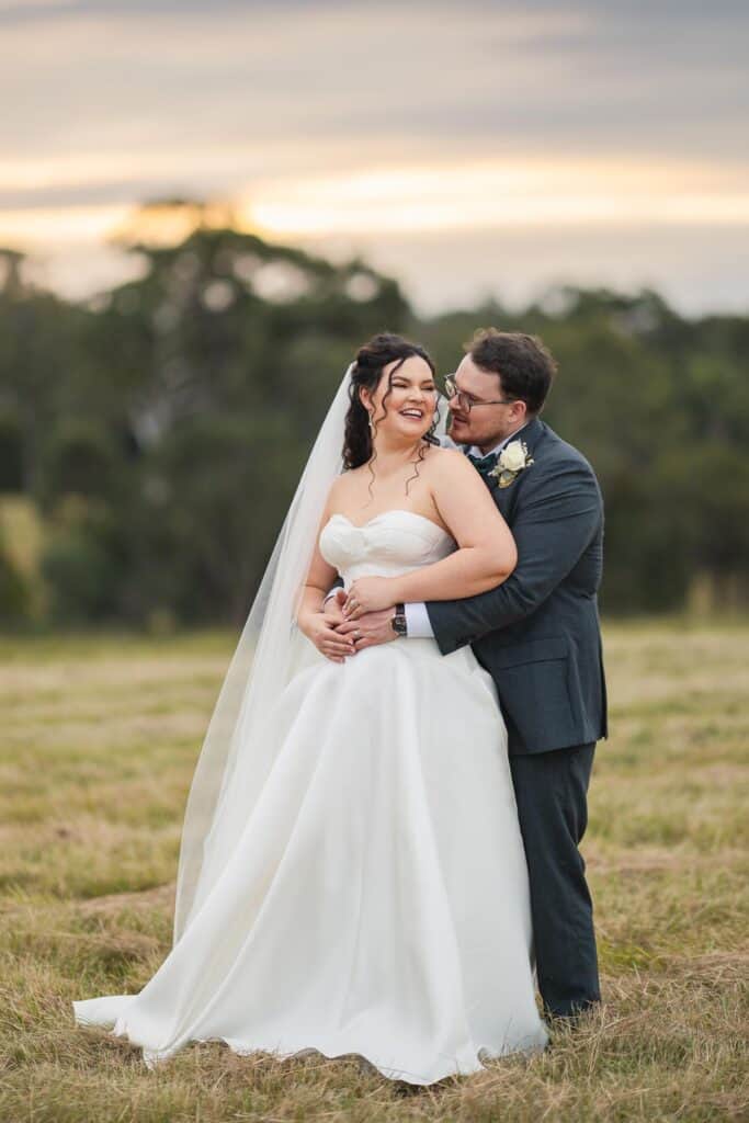 Sirromet wedding photography - bride and groom