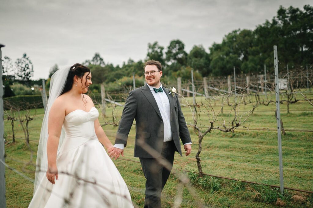 Sirromet wedding photography - vineyard