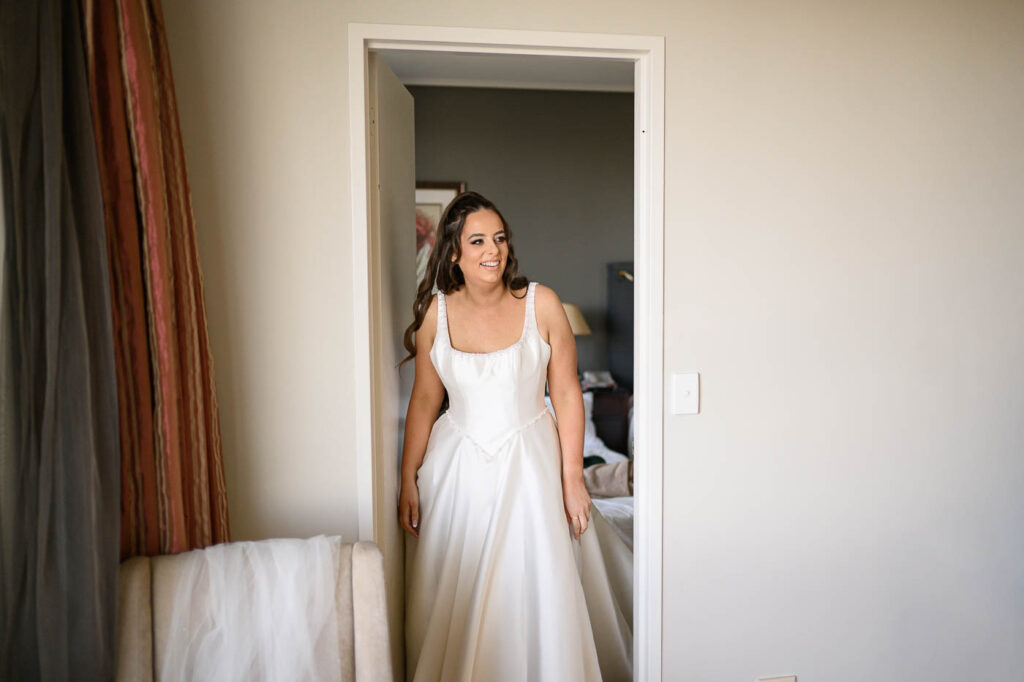 All Hallows Chapel Wedding - Bride