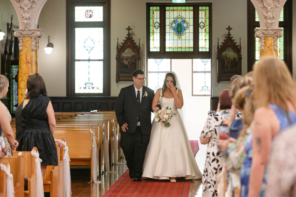 All Hallows Chapel Wedding