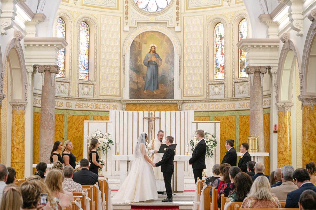 All Hallows Chapel Wedding