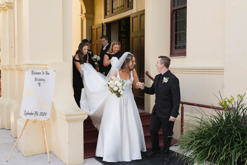 All Hallows Chapel Wedding