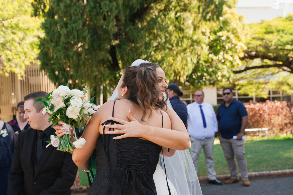 All Hallows Chapel Wedding - congrats