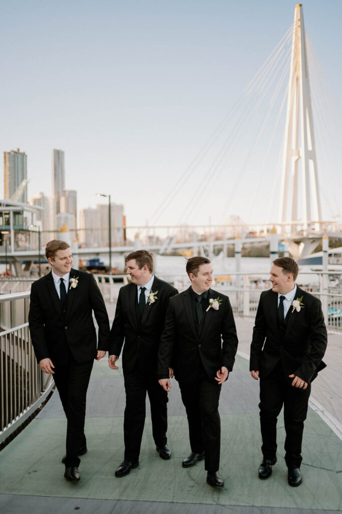 All Hallows Chapel Wedding - boys