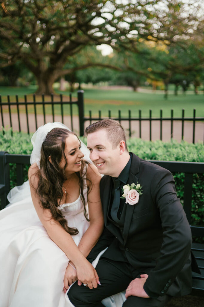 All Hallows Chapel Wedding - laugh