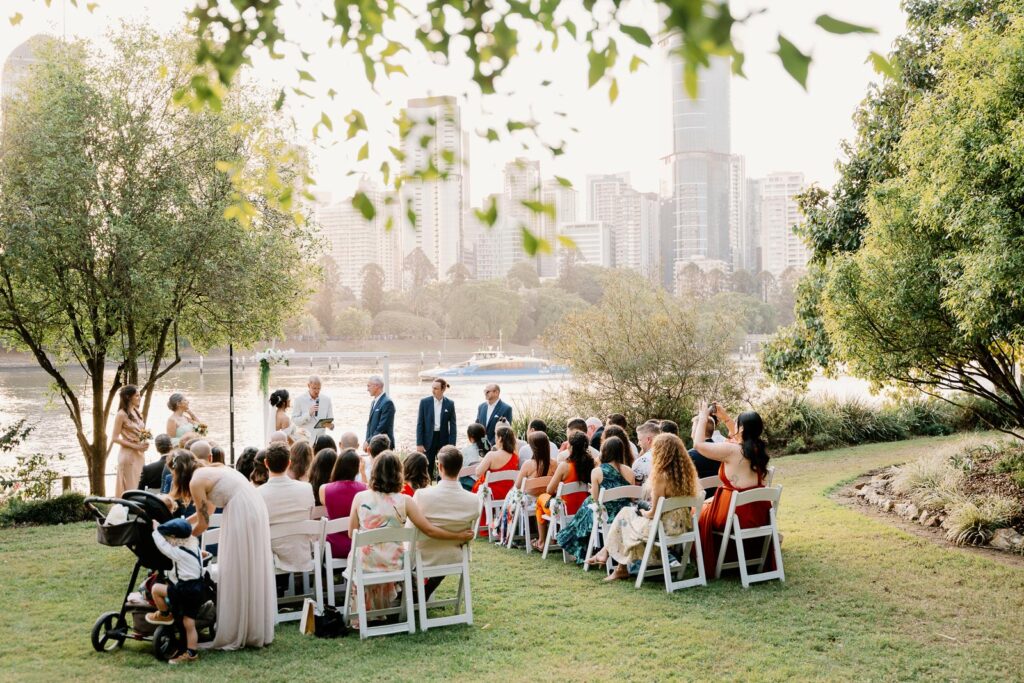 Riverlife wedding photographer - ceremony