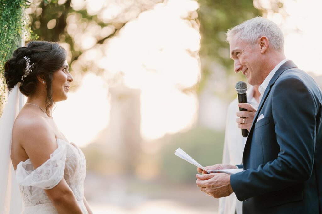 Riverlife wedding photographer - ceremony