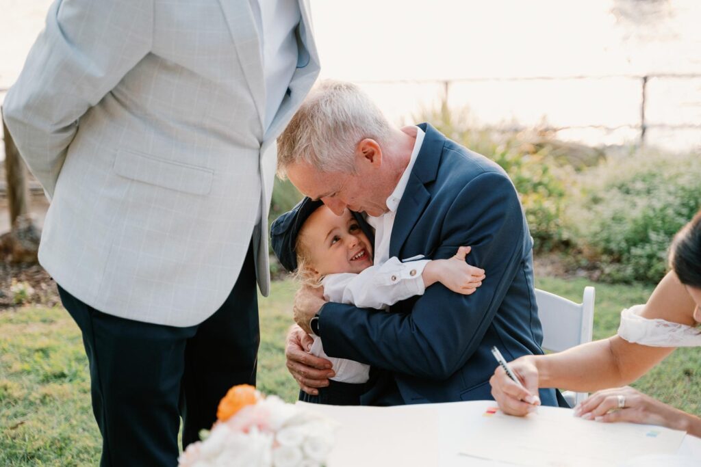 Riverlife wedding photographer - ceremony