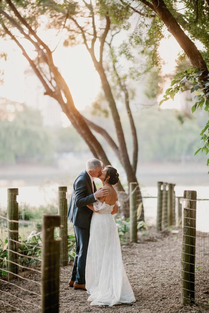 Riverlife wedding photographer - bride and groom