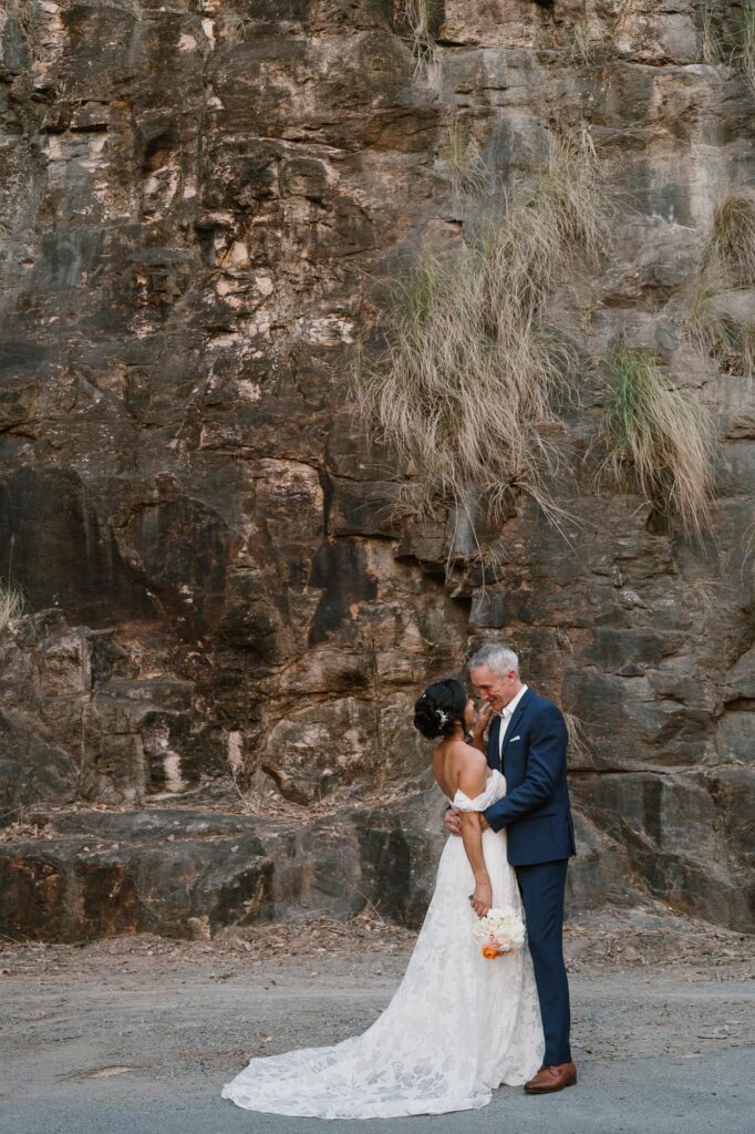 Riverlife wedding photographer - bride and groom