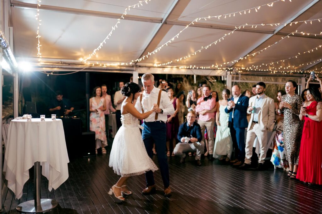 Riverlife wedding photographer - reception