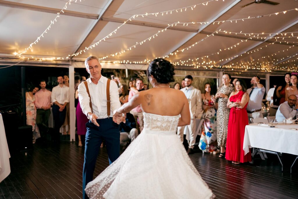 Riverlife wedding photographer - reception