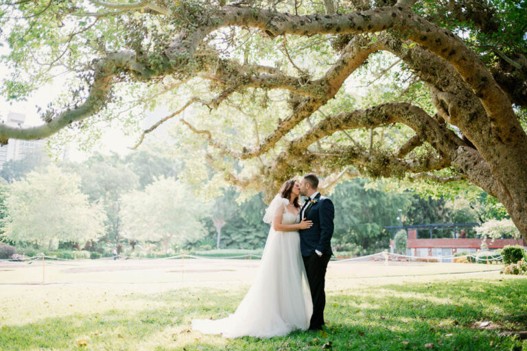 Riverlife Wedding botanic gardens